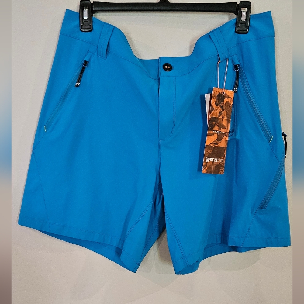 NWT Men's Beretta Addax Flex Shorts:‎ Blue Excell: XL